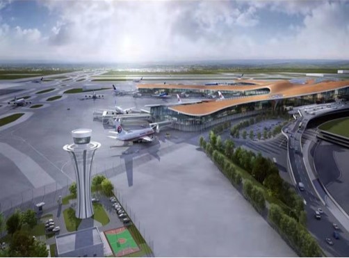 北京大興國際機場機坪塔臺