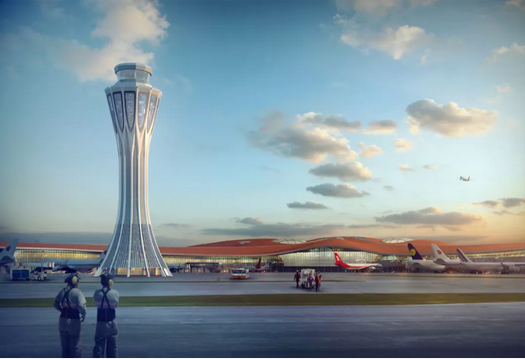北京大興國際機場西塔臺 